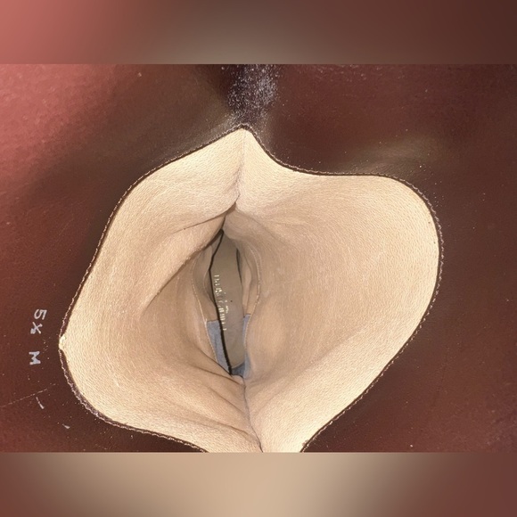 Philip Joseph made in Italy leather boots in brownWomen's size 5.5 like new! - Picture 7 of 8